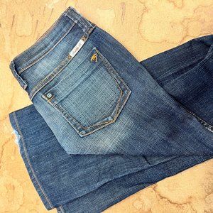 Vintage Y2K Frankie B. Low Rise Boot Cut Denim Jeans - Size 6x34.5"